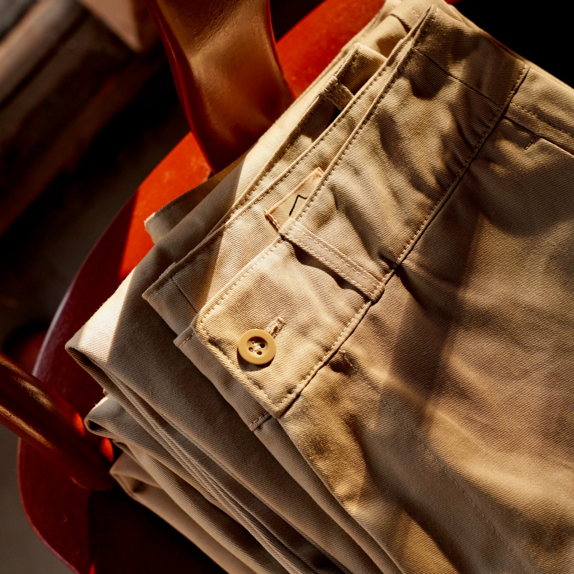 éhn Original / Tsukimidai Atelier Chino Trousers - Chino cloth, daily uniform