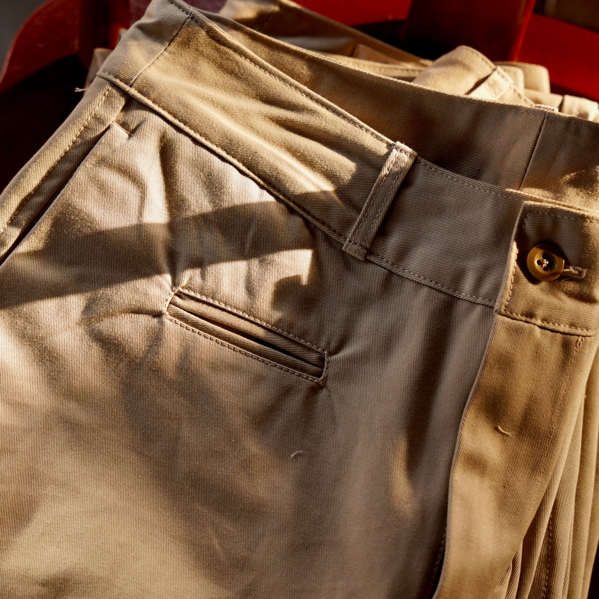 éhn Original / Tsukimidai Atelier Chino Trousers - Chino cloth, daily uniform
