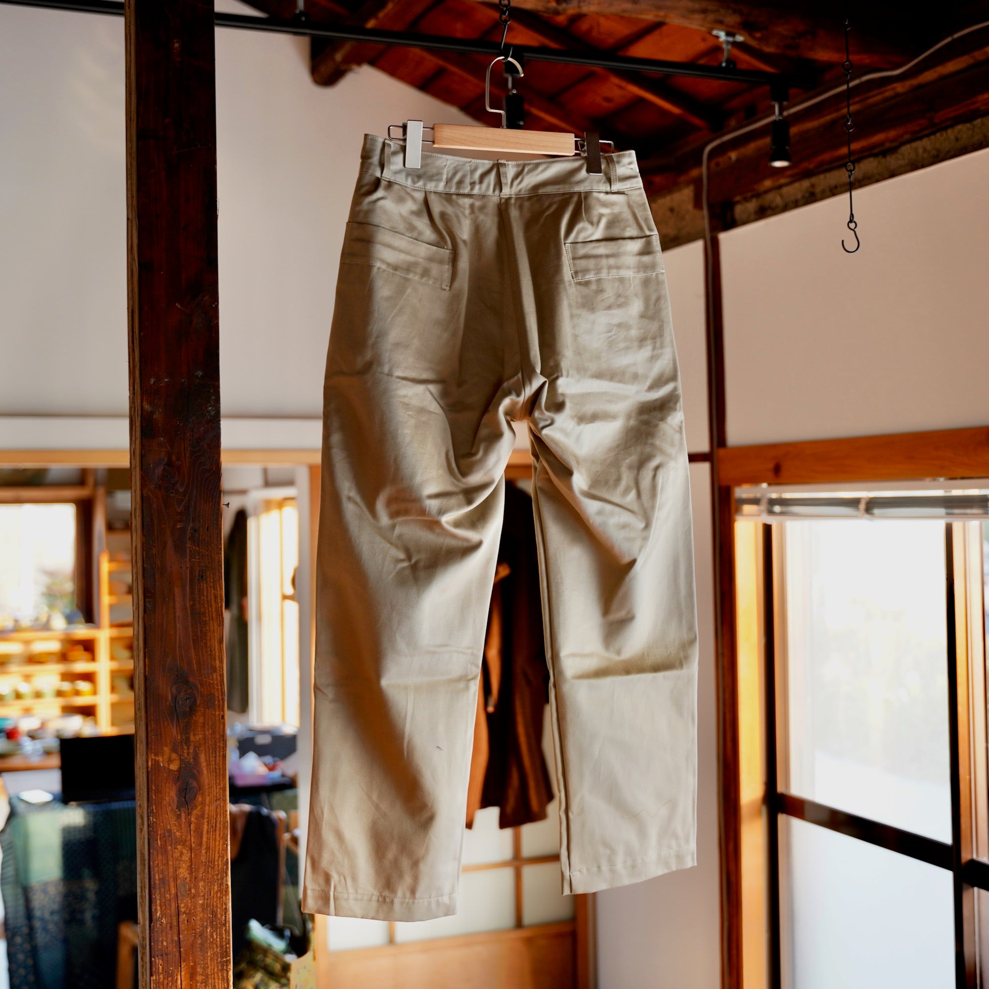 éhn Original / Tsukimidai Atelier Chino Trousers - Chino cloth, daily uniform