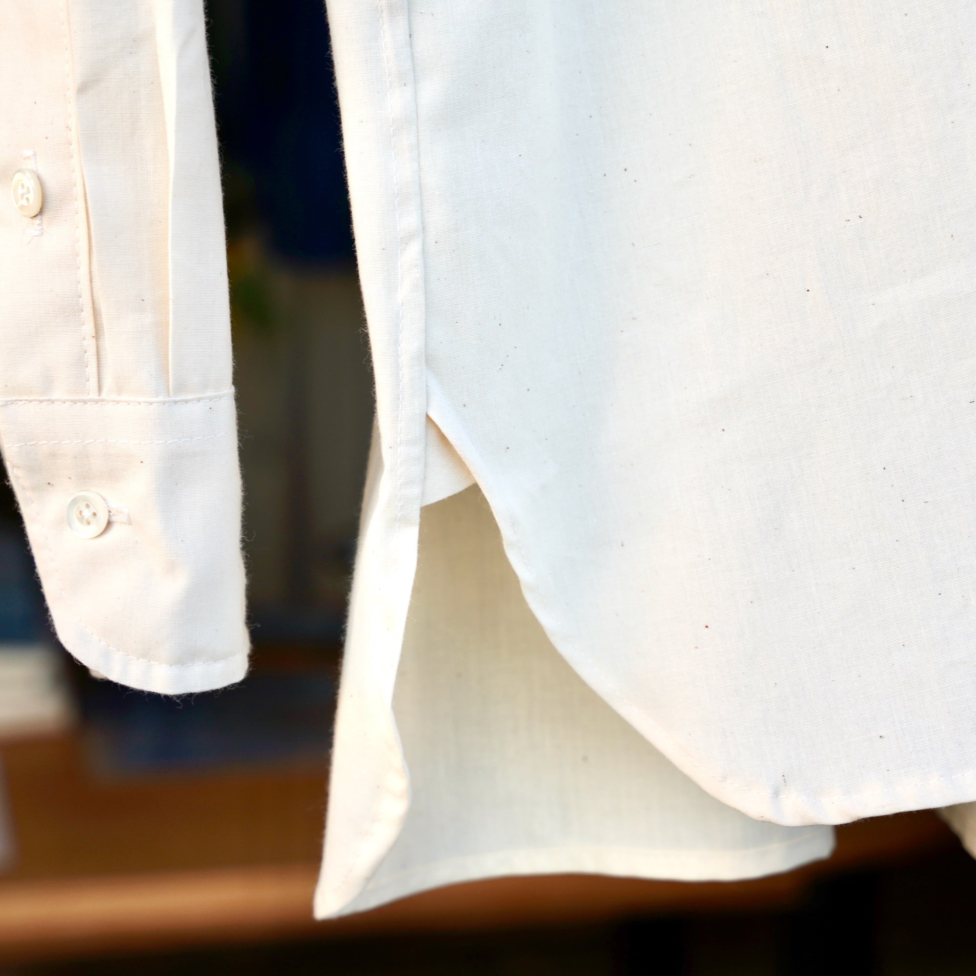 éhn original / Chambray Shirt - WHITE