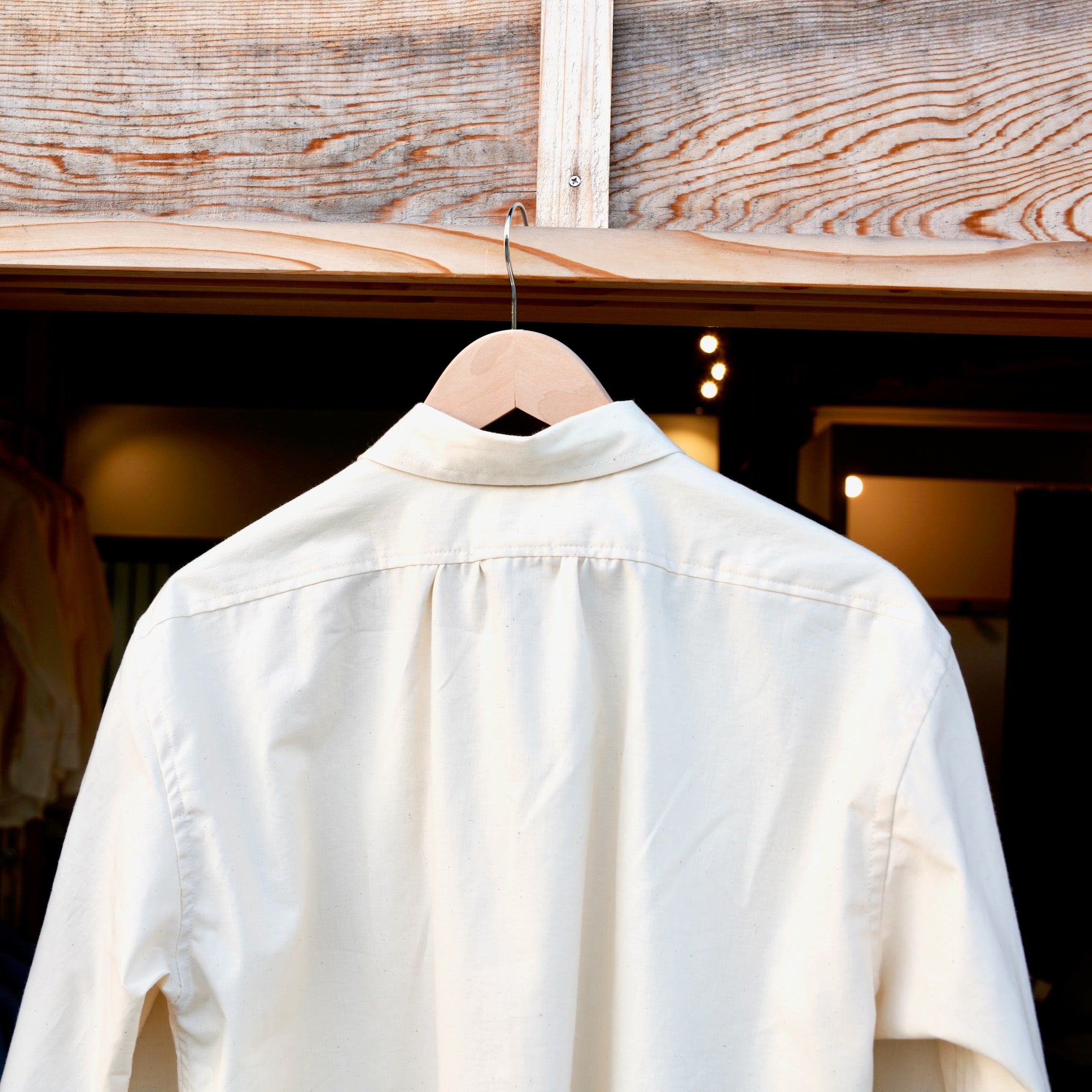 éhn original / Chambray Shirt - WHITE