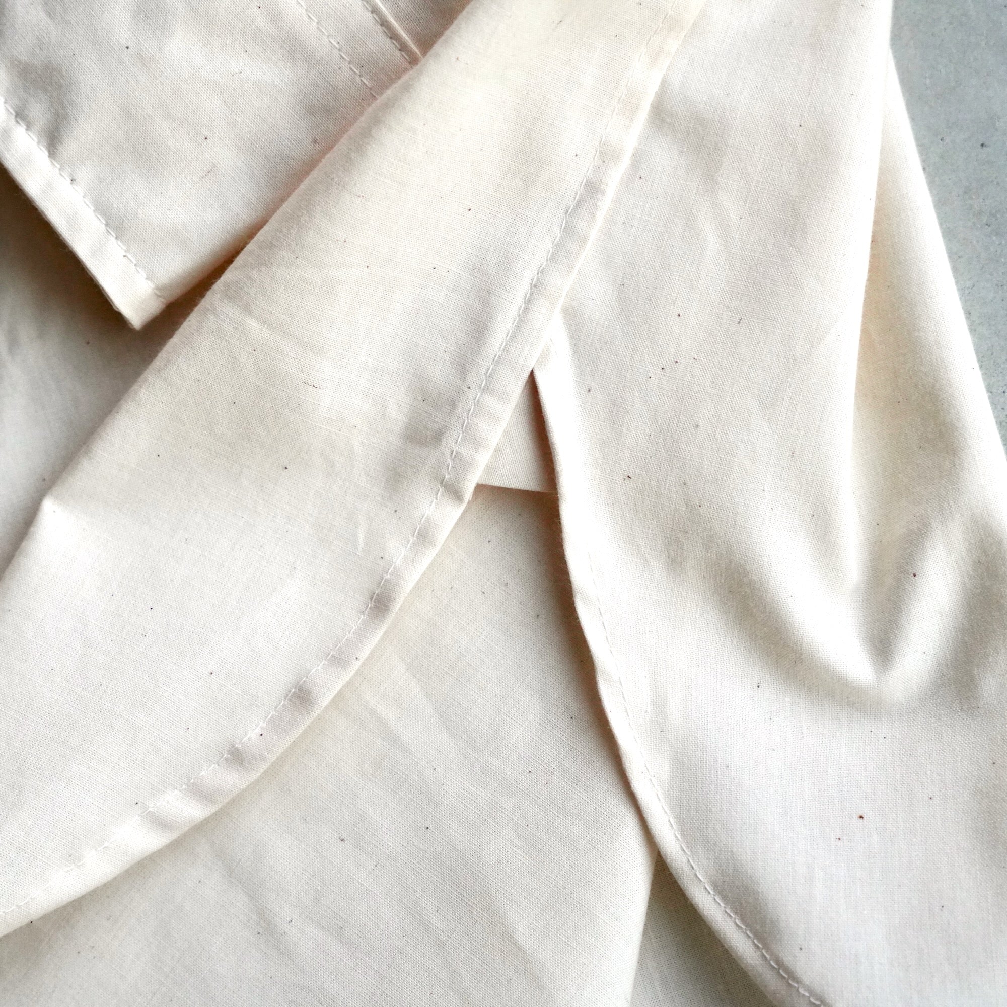 【受注生産】éhn Original / Chambray Shirt  Embroidery Edition - WHITE