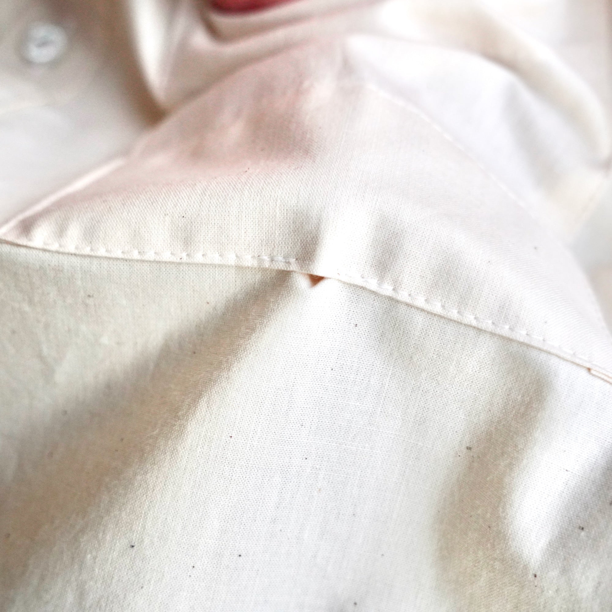 【受注生産】éhn Original / Chambray Shirt  Embroidery Edition - WHITE