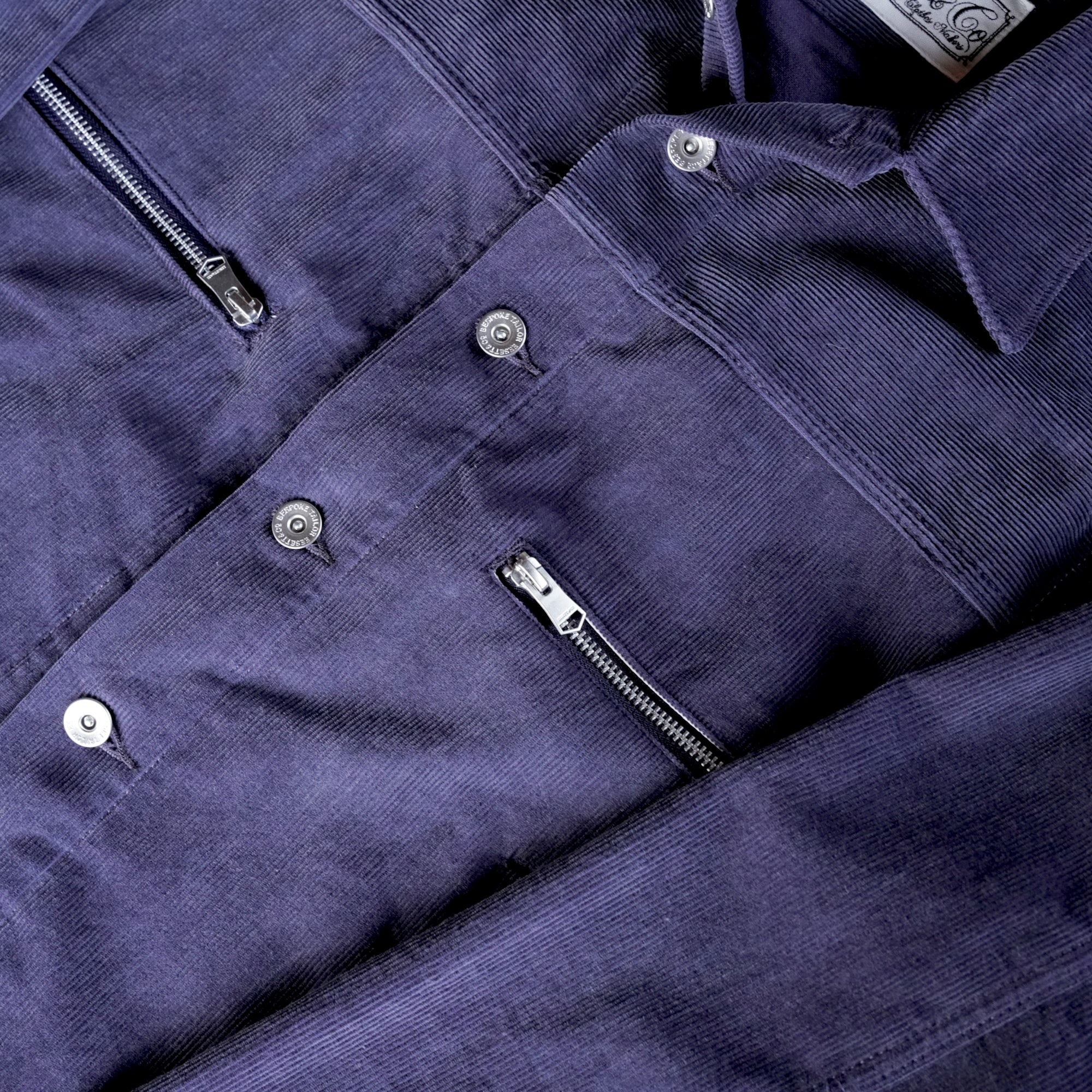 EESETT&Co / WORK JACKET "EZRA" - FADED NAVY CORDUROY