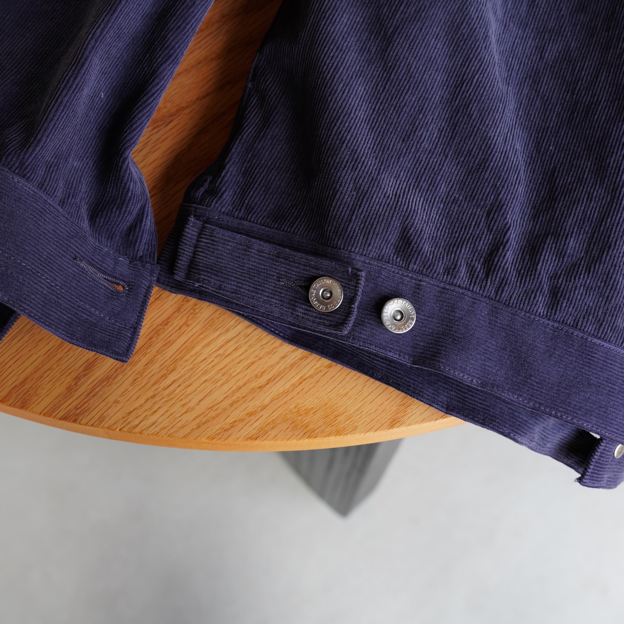 EESETT&Co / WORK JACKET "EZRA" - FADED NAVY CORDUROY