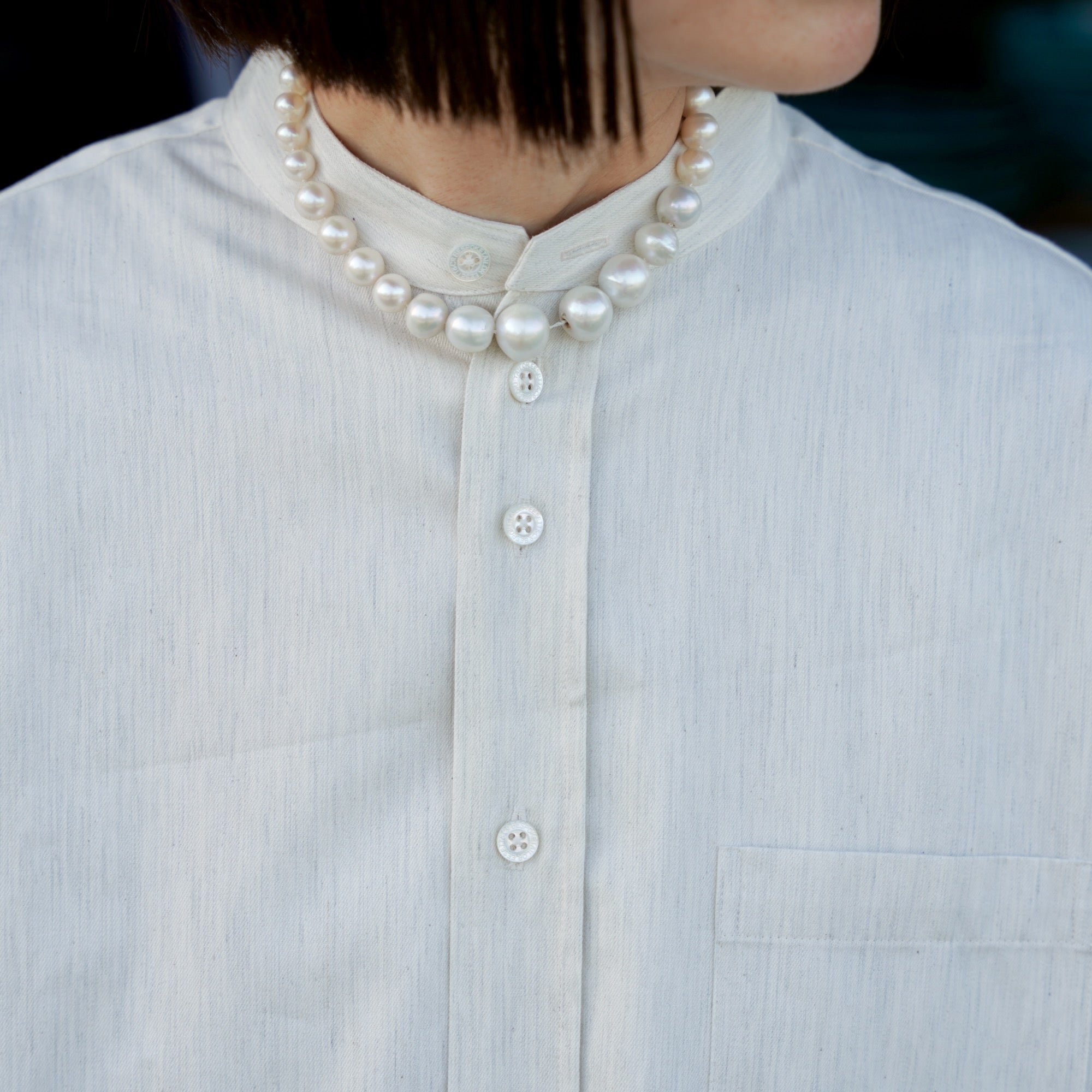 EESETT&Co / STAND COLLOR SHIRT［SOMERSET II］