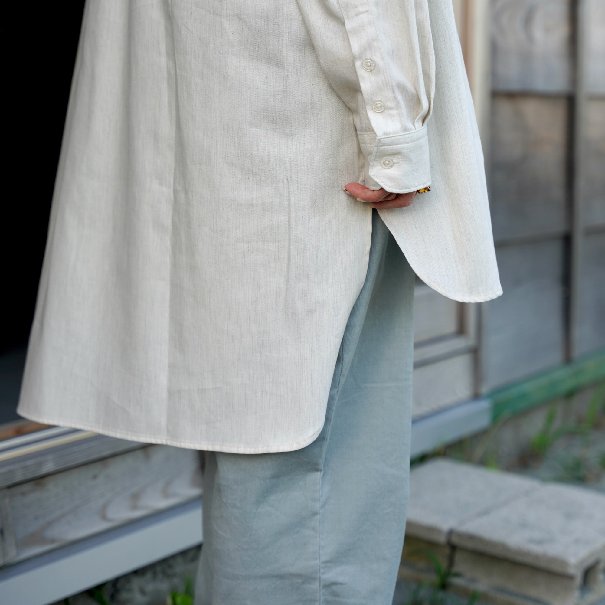 EESETT&Co / STAND COLLOR SHIRT［SOMERSET II］