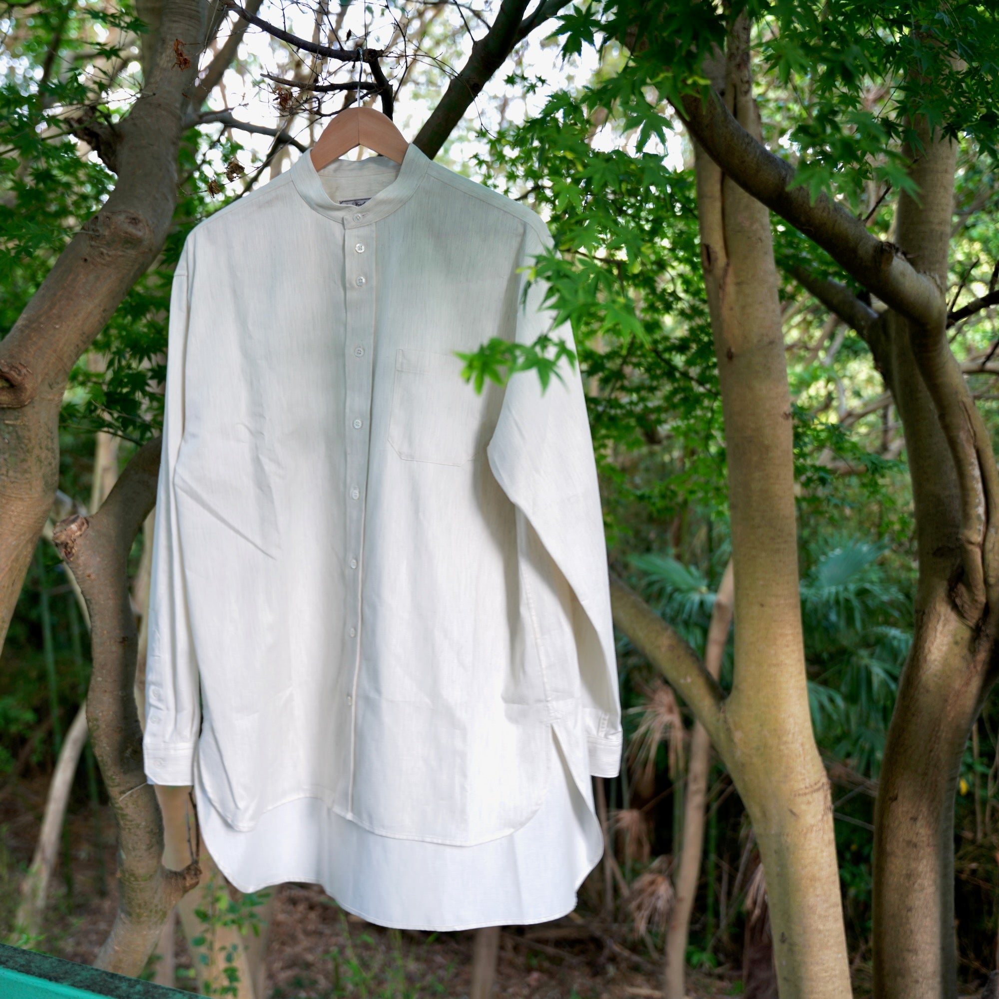 EESETT&Co / STAND COLLOR SHIRT［SOMERSET II］