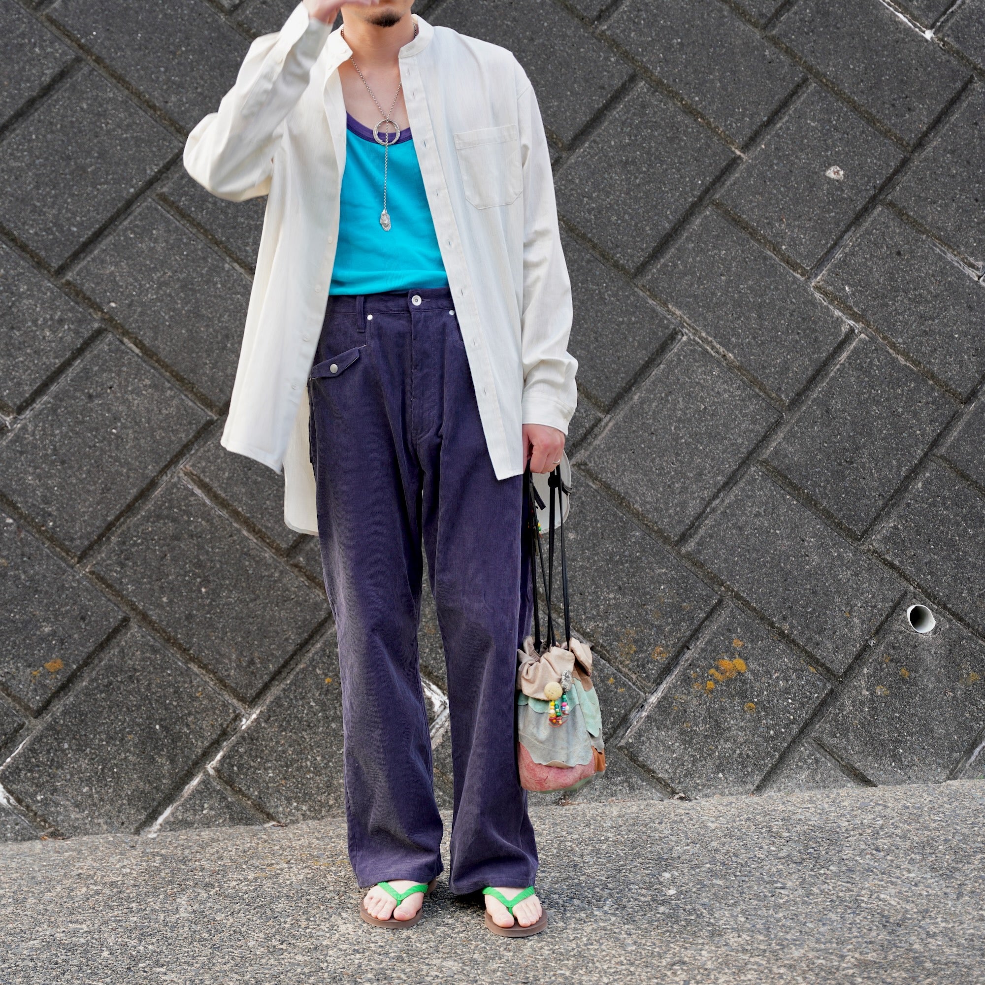 EESETT&Co / STAND COLLOR SHIRT［SOMERSET II］