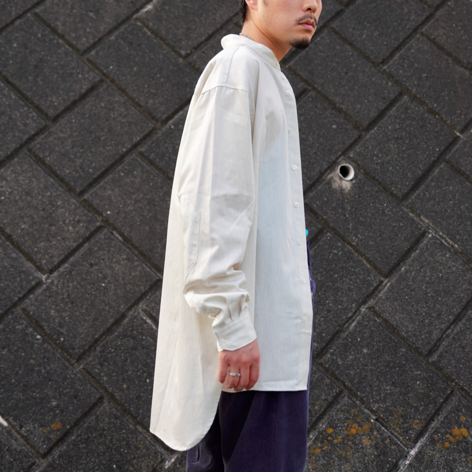 EESETT&Co / STAND COLLOR SHIRT［SOMERSET II］