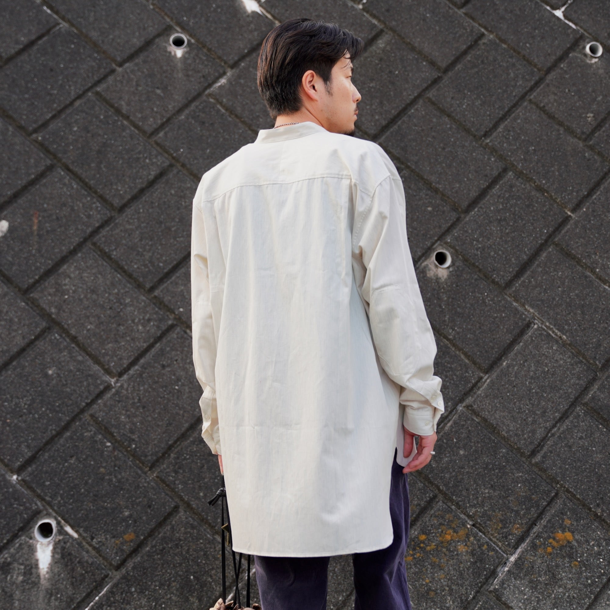 EESETT&Co / STAND COLLOR SHIRT［SOMERSET II］