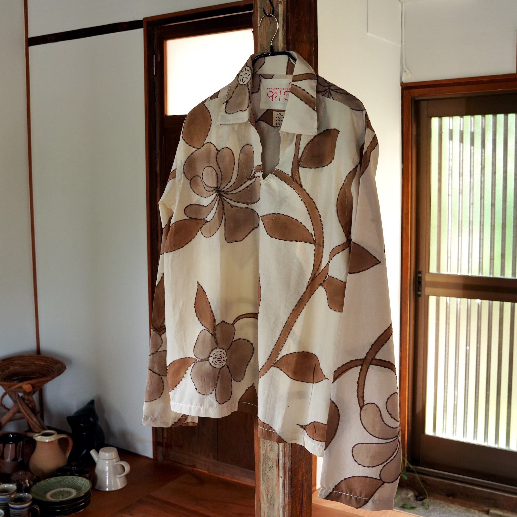 KARDO × éhn /  Exclusive “GULAB”SHIRTS - ECRU