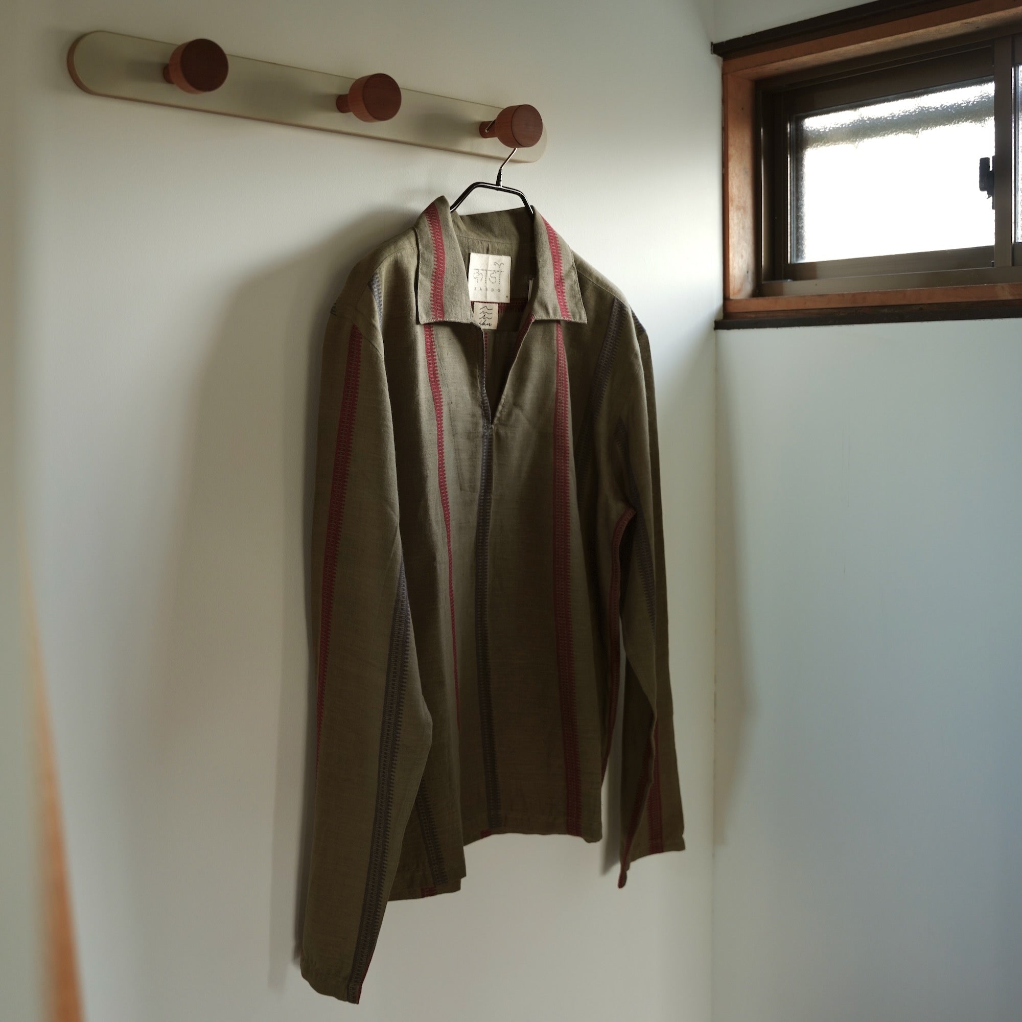 KARDO × éhn /  Exclusive “GULAB”SHIRTS - OLIVE