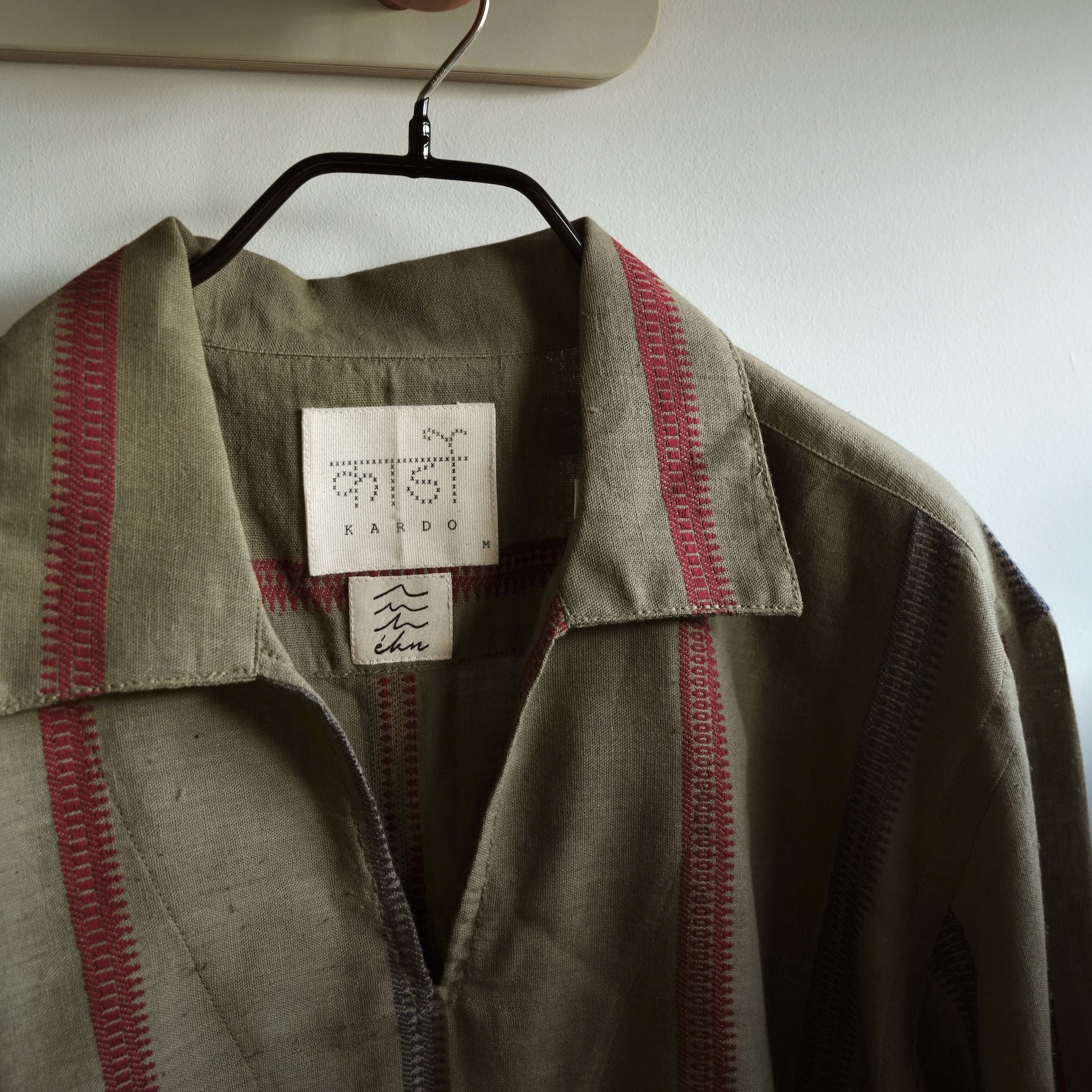 KARDO × éhn /  Exclusive “GULAB”SHIRTS - OLIVE