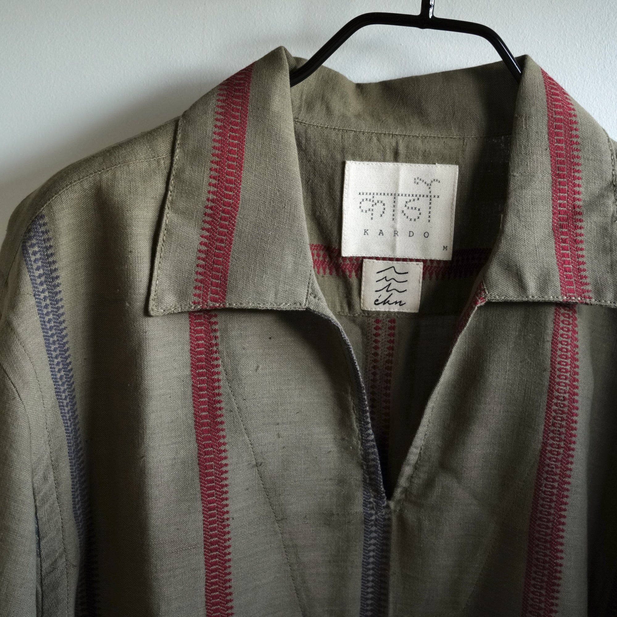 KARDO × éhn /  Exclusive “GULAB”SHIRTS - OLIVE