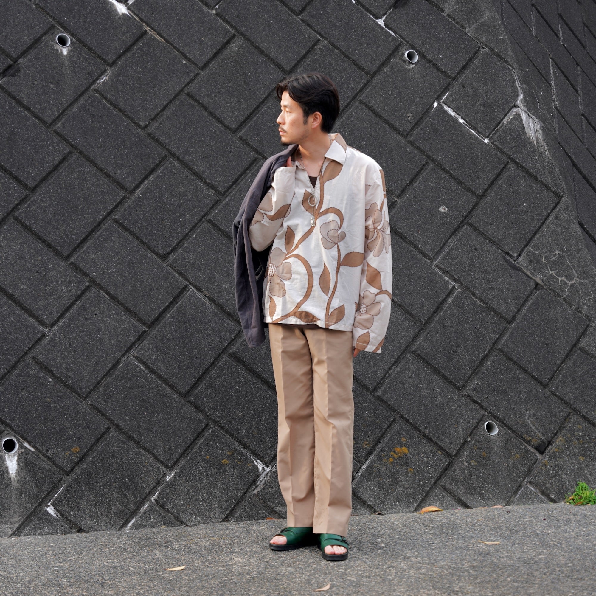 KARDO × éhn /  Exclusive “GULAB”SHIRTS - ECRU