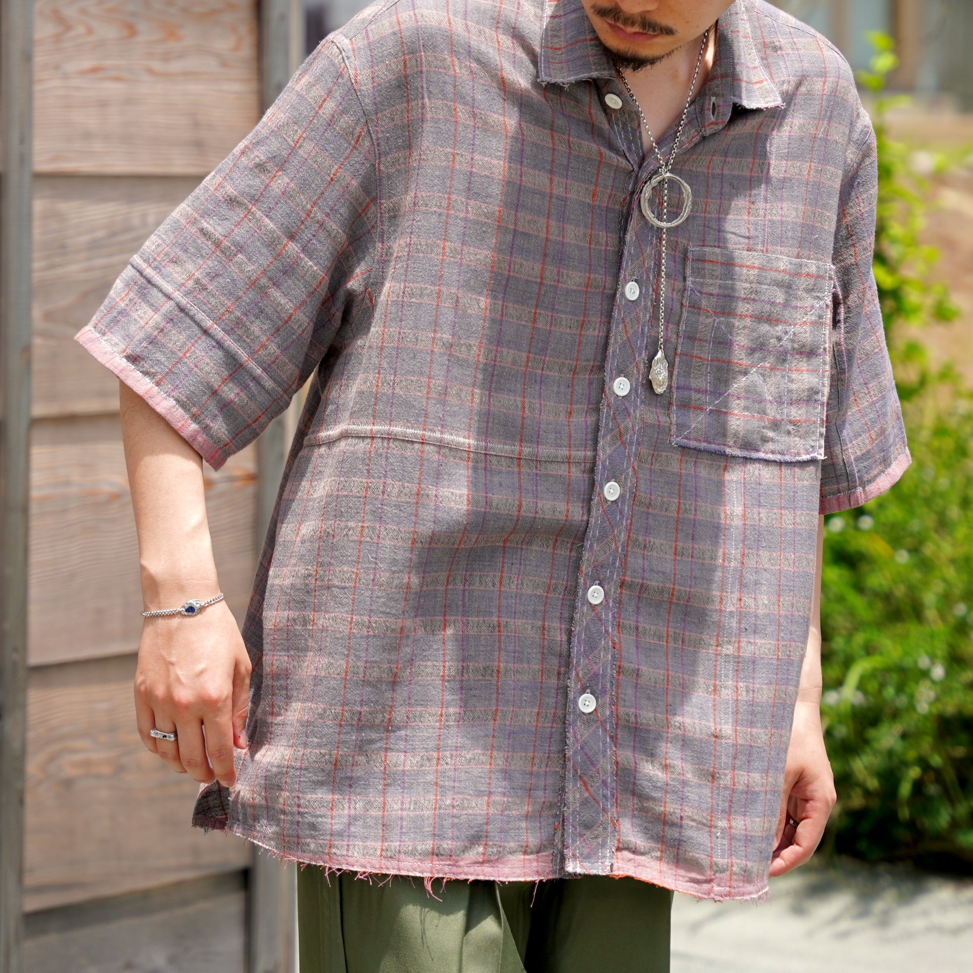 KARDO × éhn / Exclusive “YUTO”SHIRTS - LAVENDER DUST