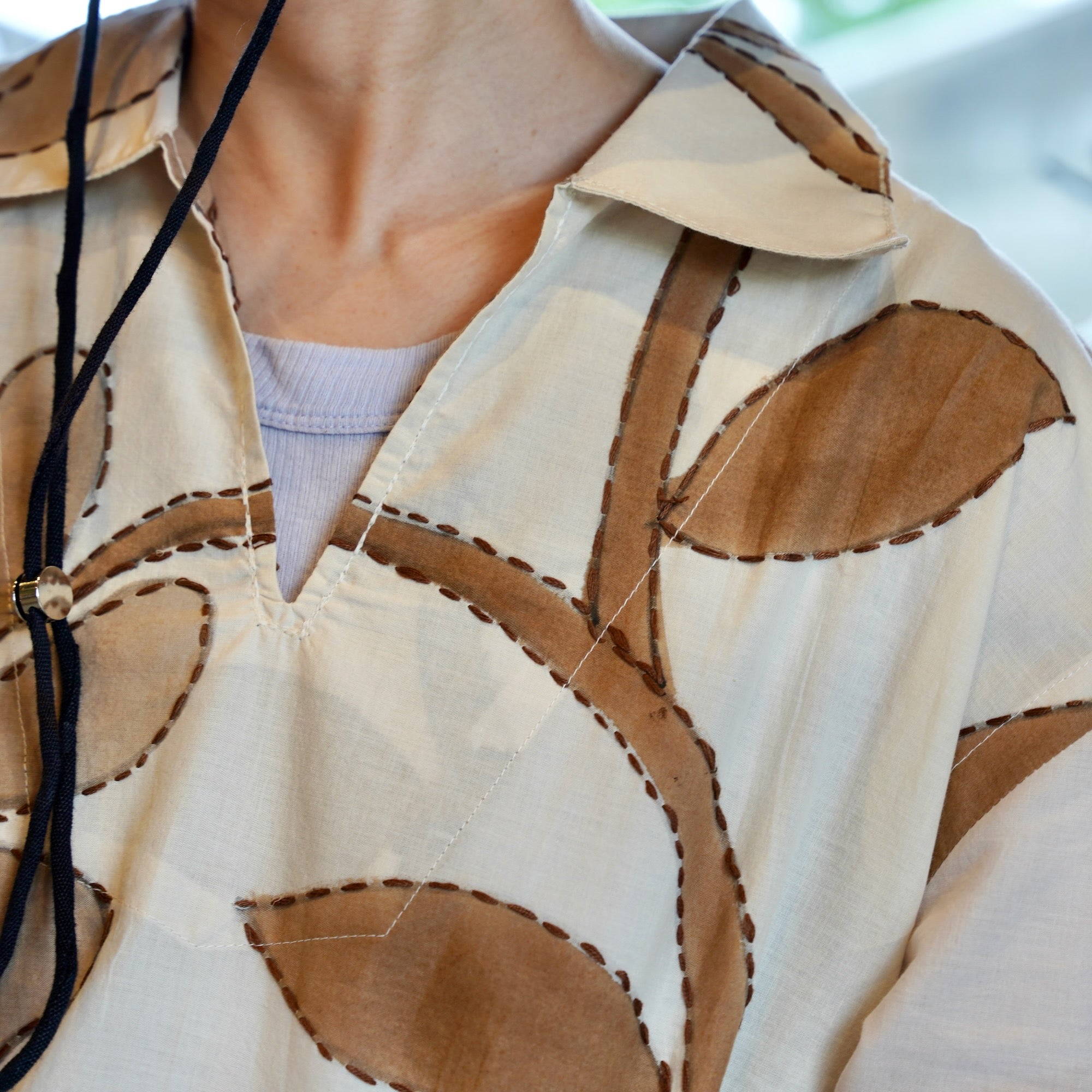 KARDO × éhn /  Exclusive “GULAB”SHIRTS - ECRU