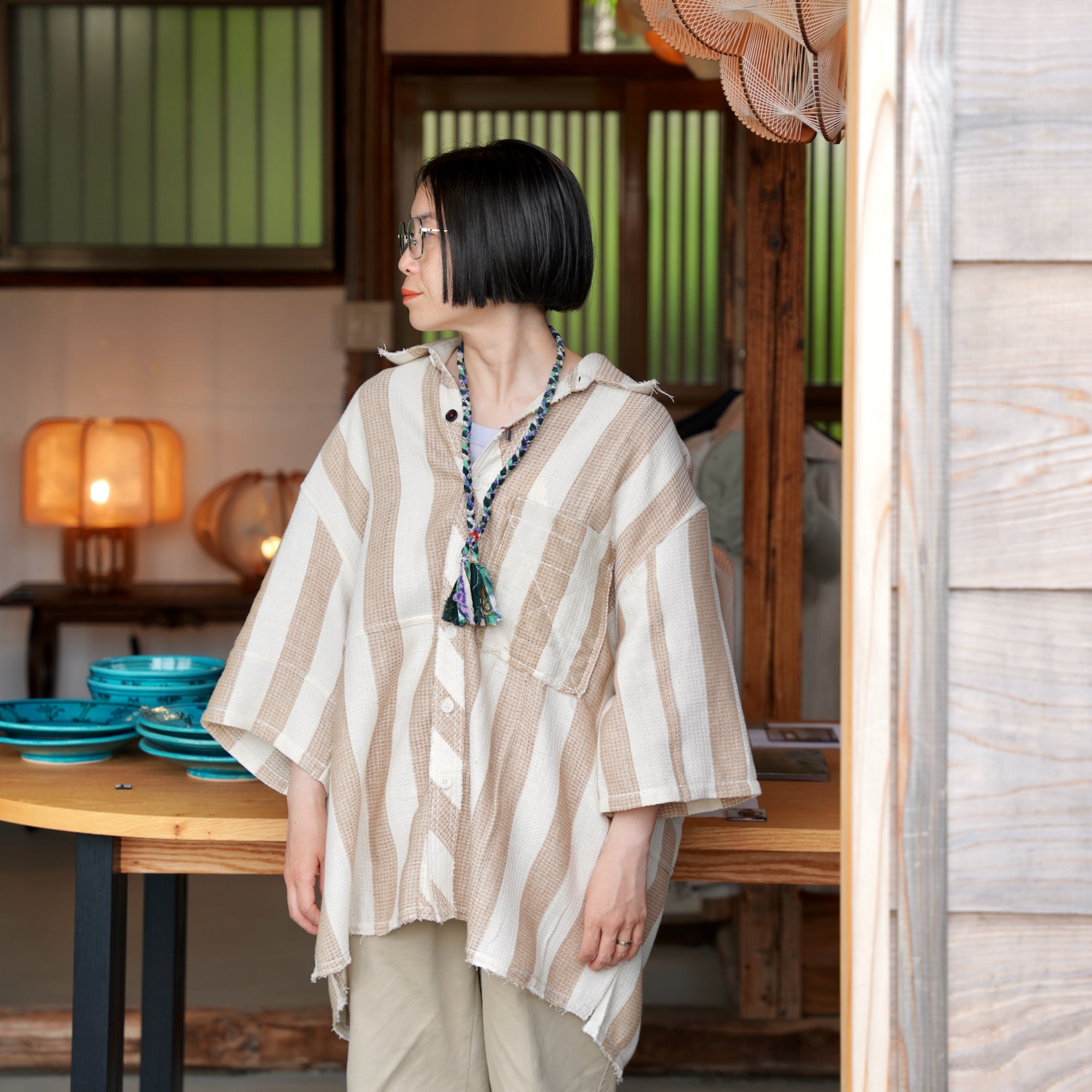 KARDO × éhn / Exclusive “YUTO”SHIRTS - ECRU