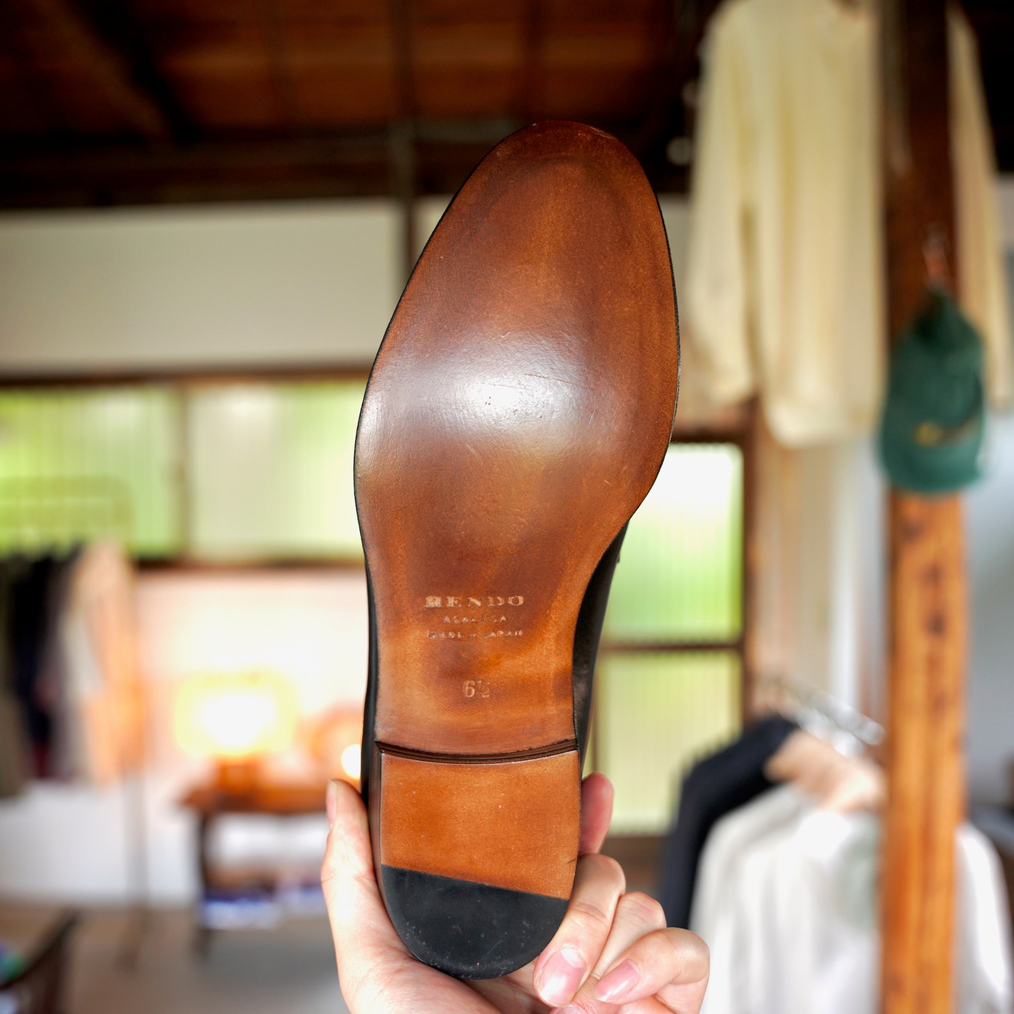 【受注生産】RENDO × éhn  / Coin Loafer (オーストリッチ・国産キップ）
