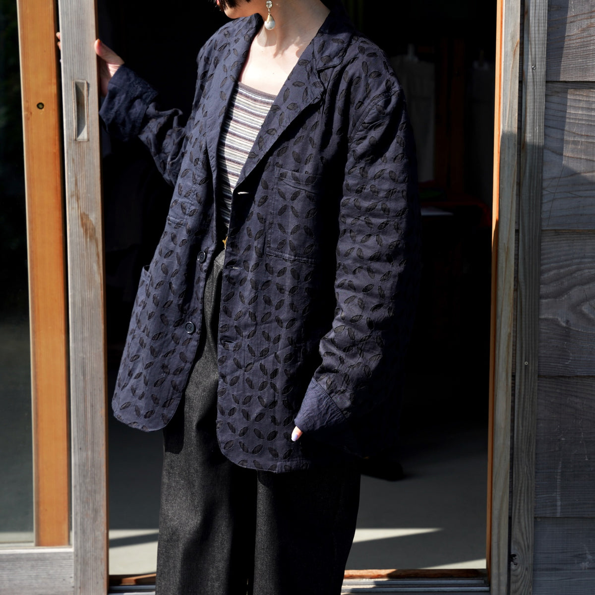 KARDO × éhn /  Exclusive “SOMESH” JACKET - NAVY