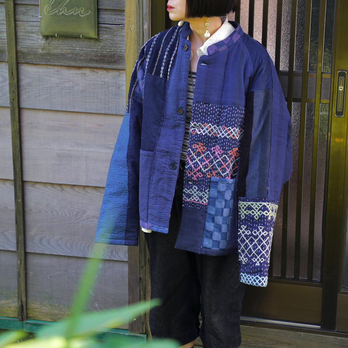 KARDO × éhn /  Exclusive “PRATEEK” JACKET - INDIGO