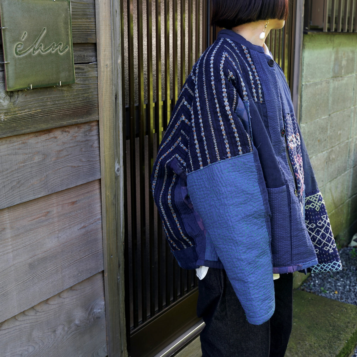 KARDO × éhn /  Exclusive “PRATEEK” JACKET - INDIGO