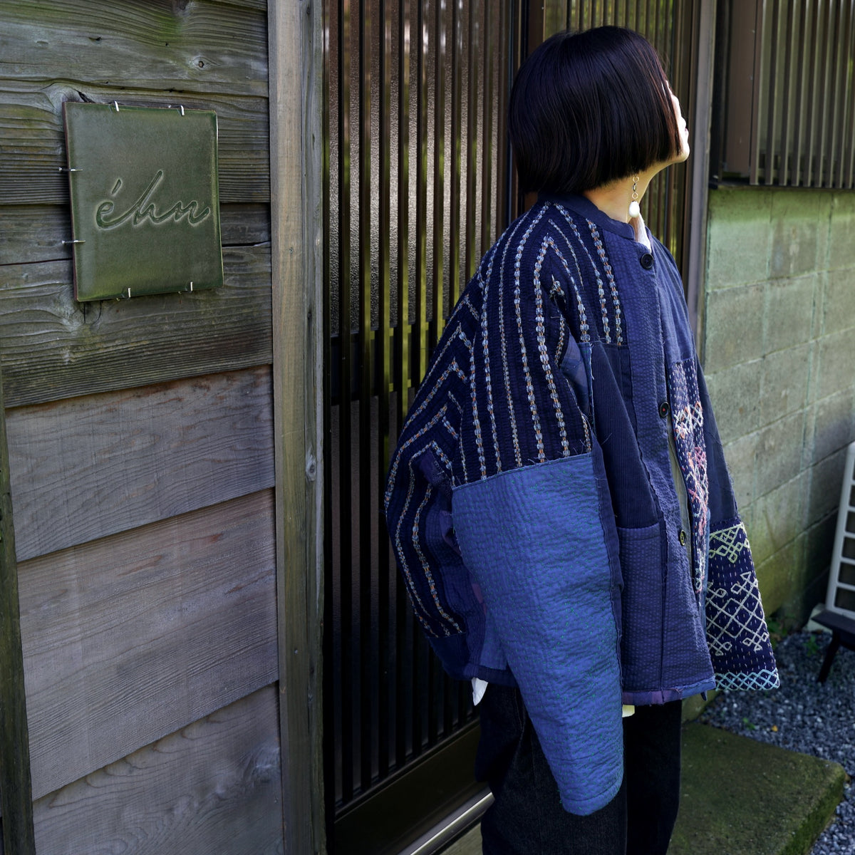 KARDO × éhn /  Exclusive “PRATEEK” JACKET - INDIGO