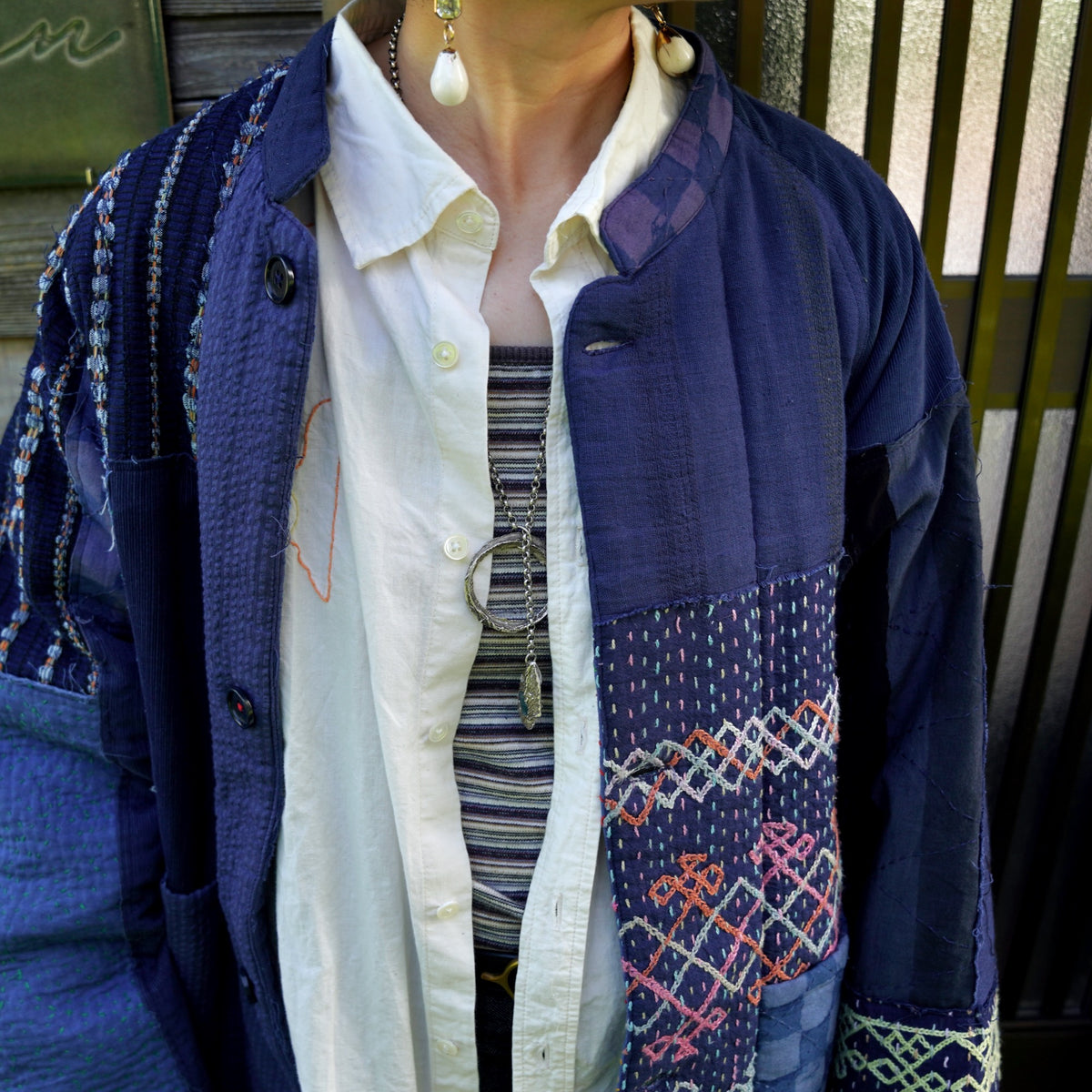 KARDO × éhn /  Exclusive “PRATEEK” JACKET - INDIGO