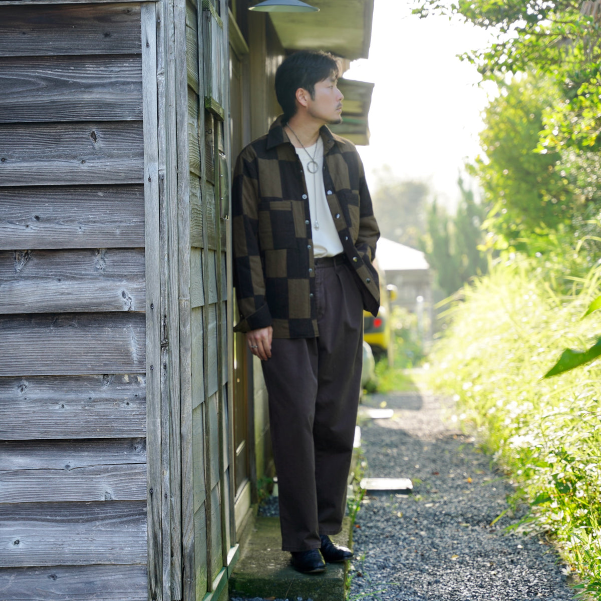 KARDO × éhn /  Exclusive “WOODY” JACKET - DUSTY OLIVE