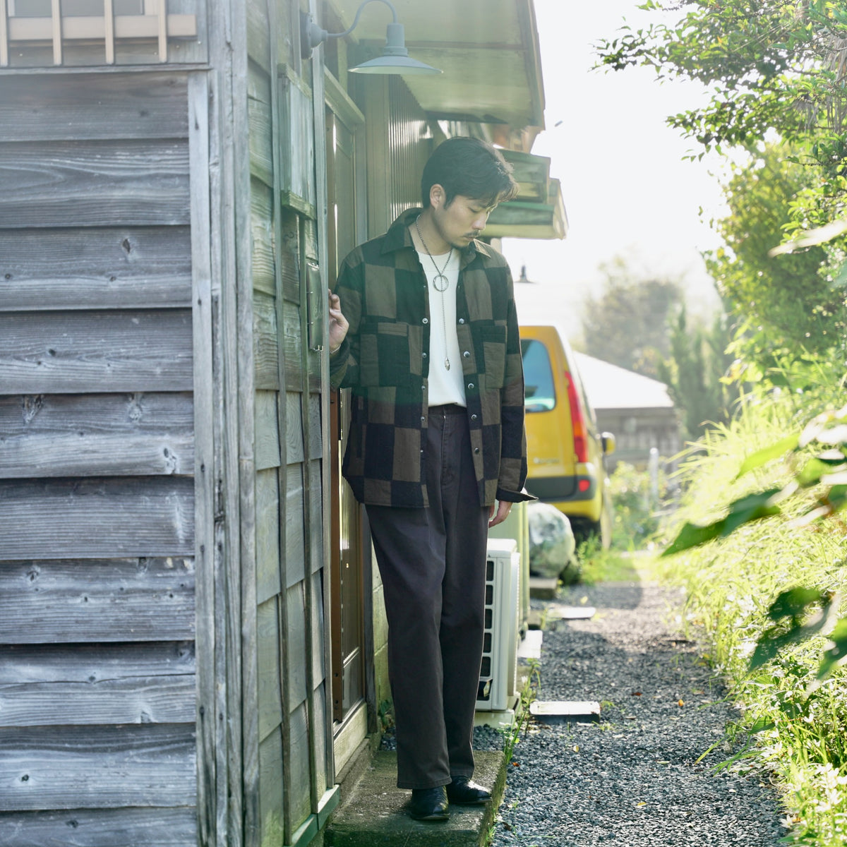 KARDO × éhn /  Exclusive “WOODY” JACKET - DUSTY OLIVE