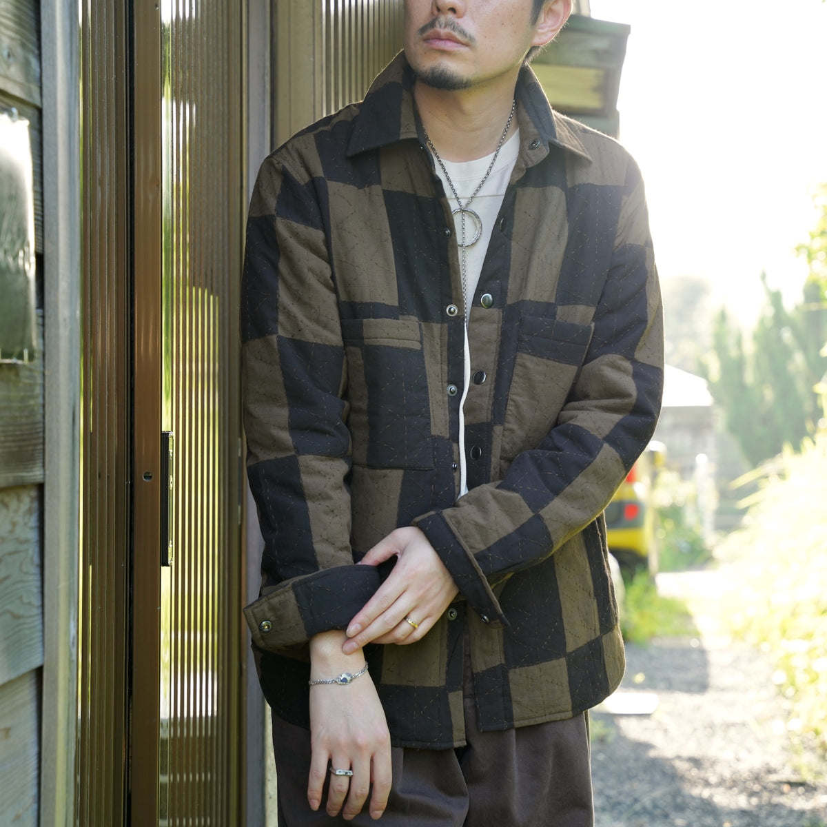KARDO × éhn /  Exclusive “WOODY” JACKET - DUSTY OLIVE