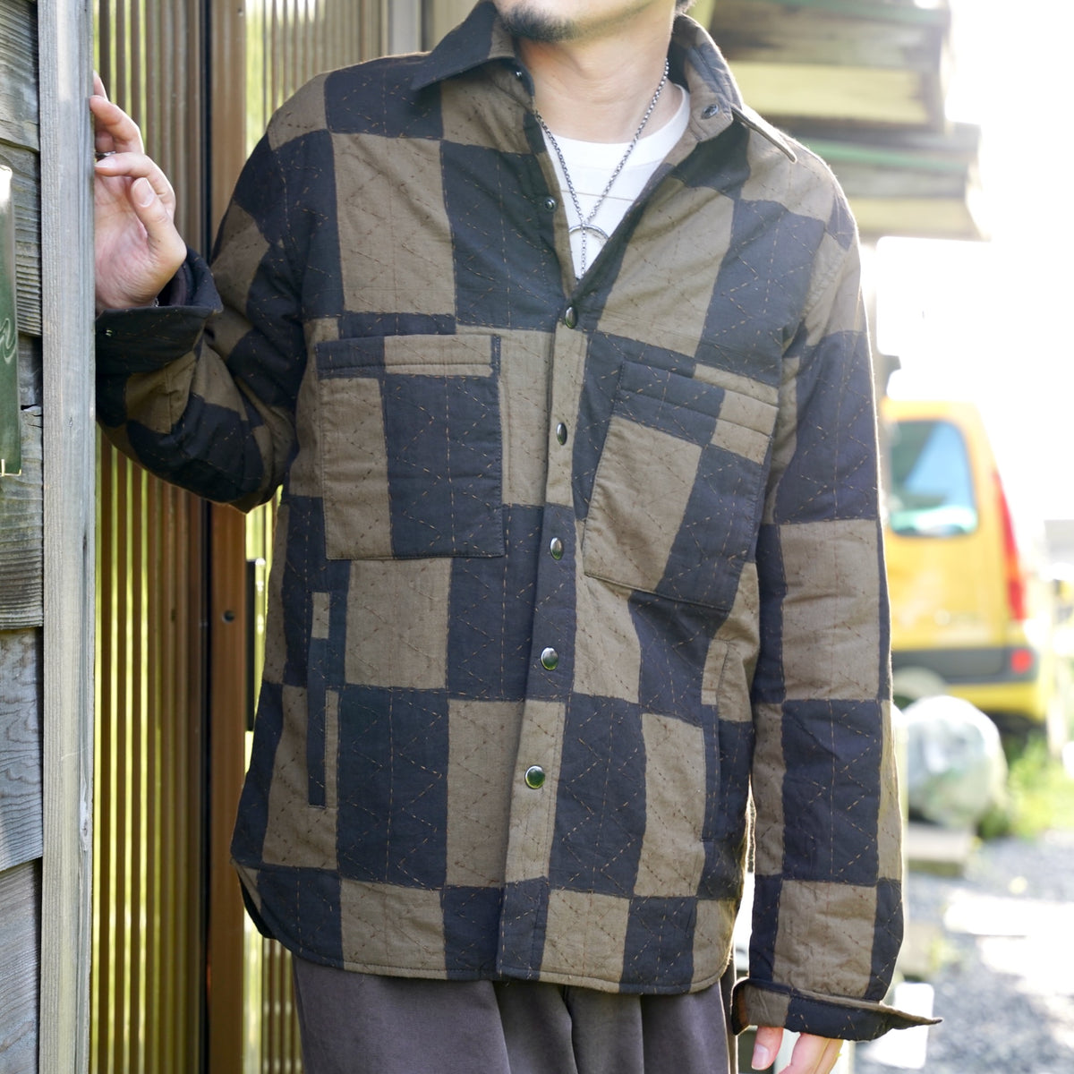 KARDO × éhn /  Exclusive “WOODY” JACKET - DUSTY OLIVE