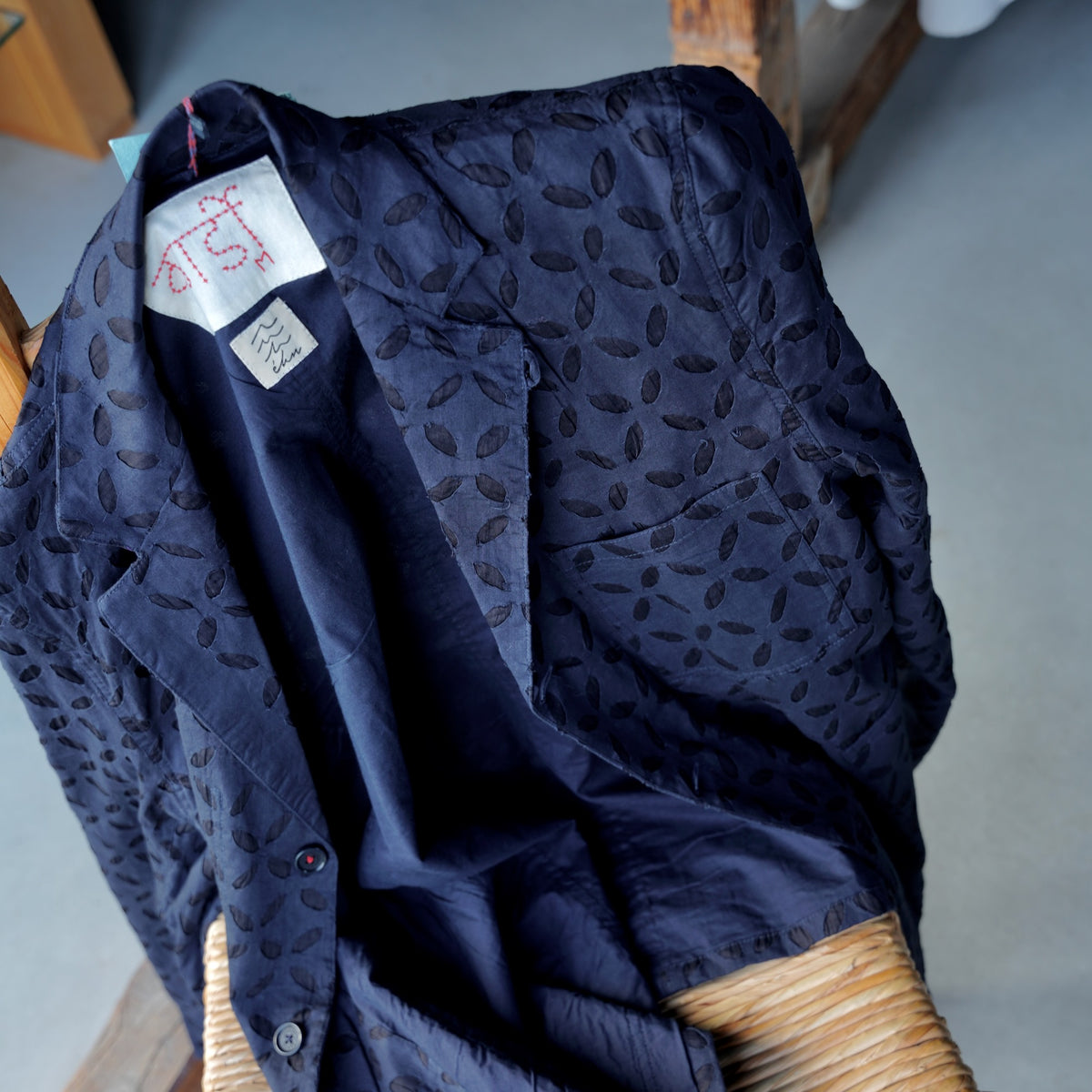 KARDO × éhn /  Exclusive “SOMESH” JACKET - NAVY