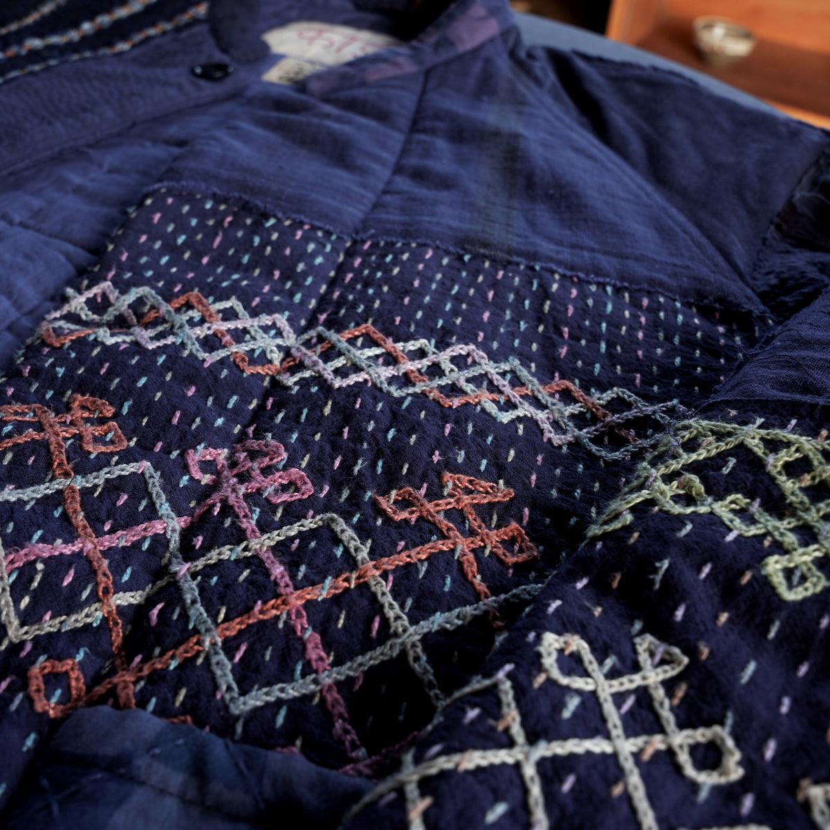 KARDO × éhn /  Exclusive “PRATEEK” JACKET - INDIGO