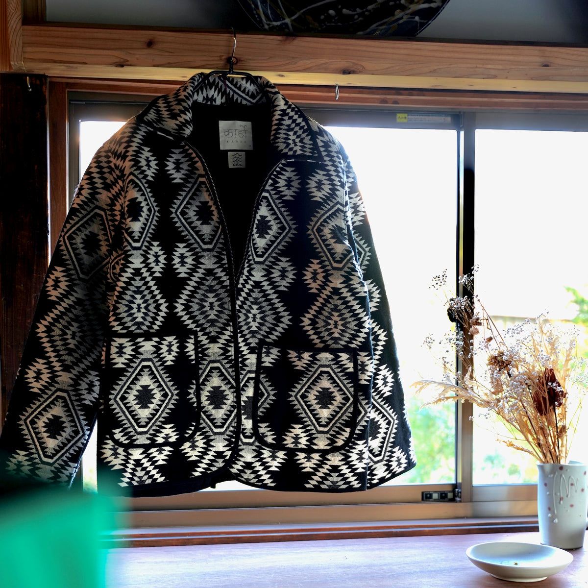 KARDO × éhn /  Exclusive “AMARDEEP” JACKET - BLACK