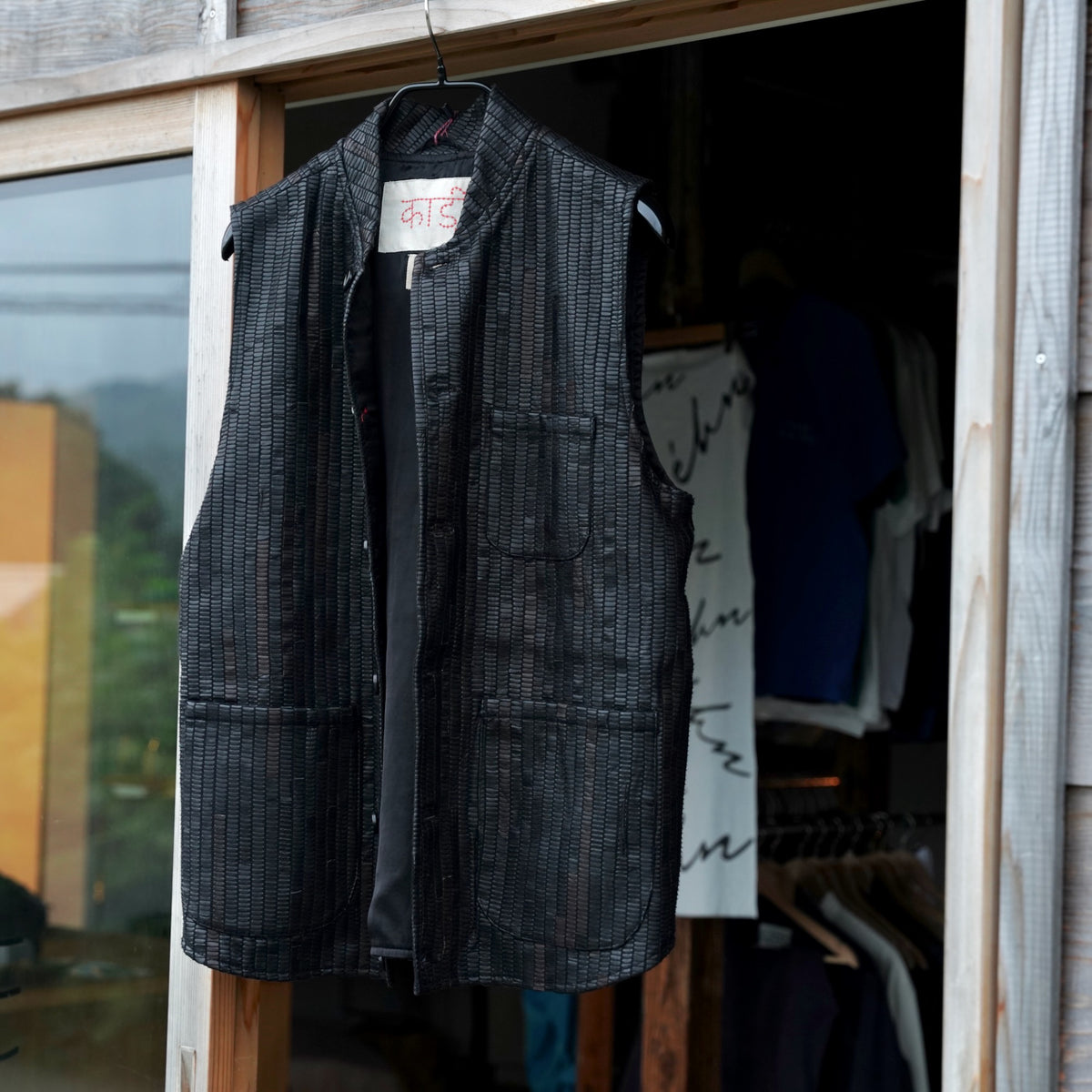KARDO × éhn /  Exclusive “LEO” VEST - BLACK・BROWN