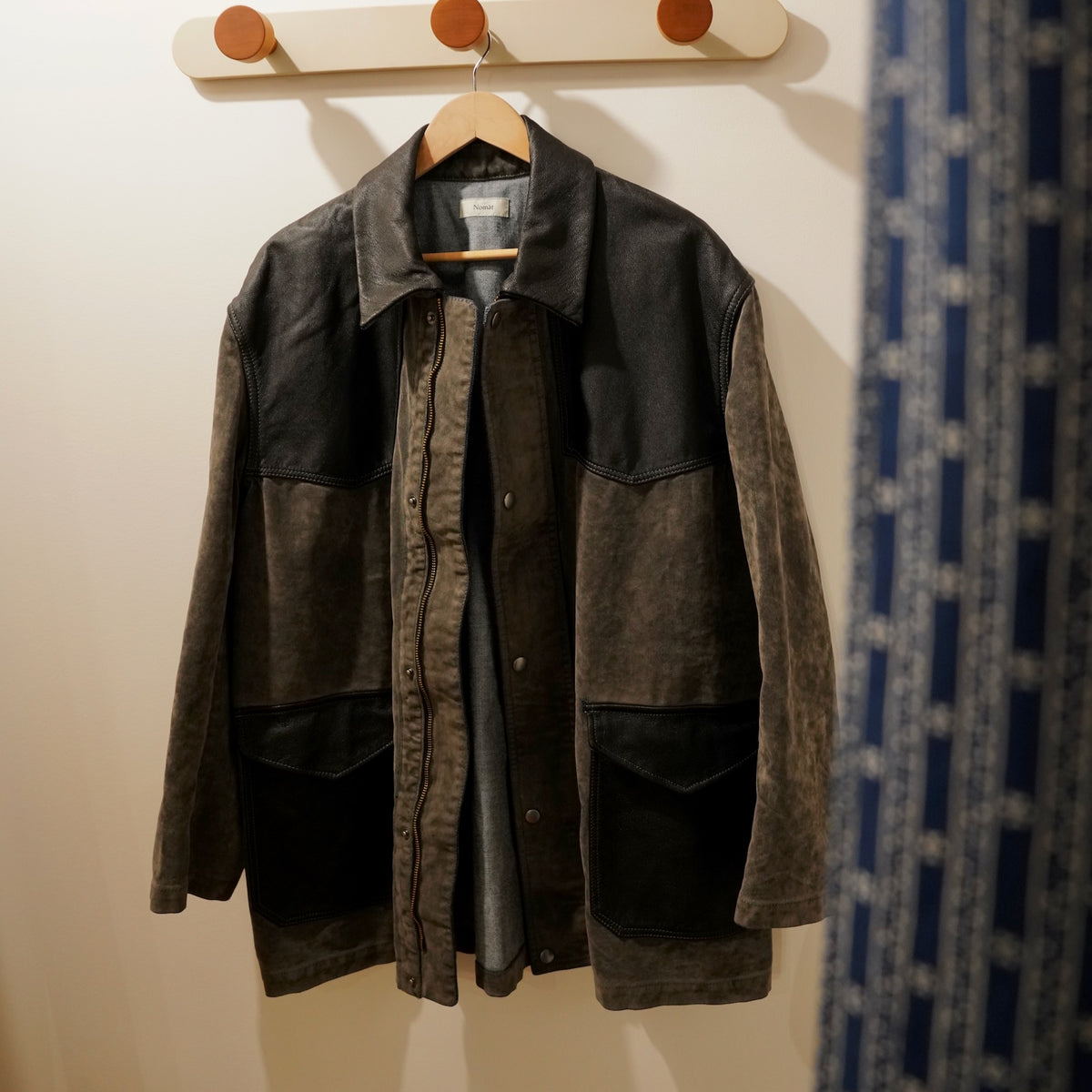 Nomàt /  Utility JK［Mongolian Lether and Flocky Denim］