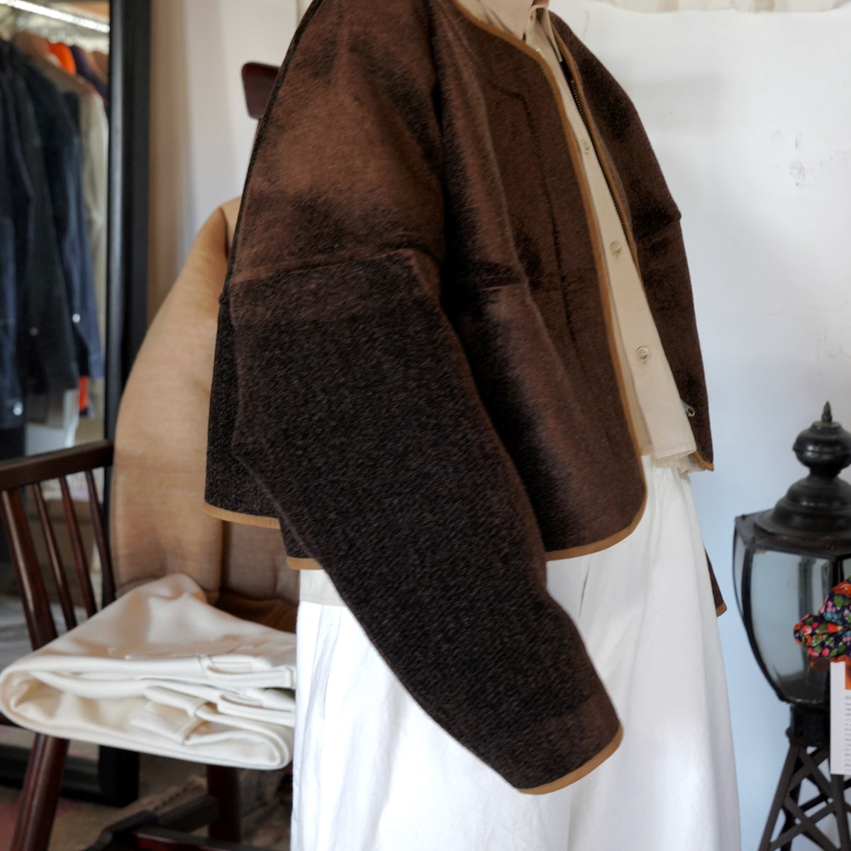 Nomàt / Circle Blouson ［Needle Wool］