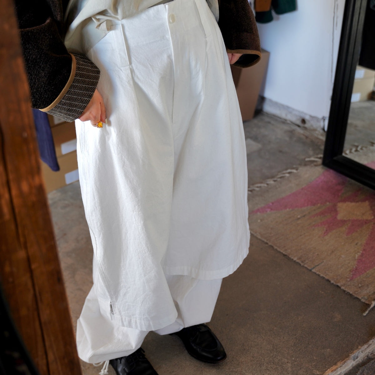 Nomàt /Layered Pants ［Feather Cotton］