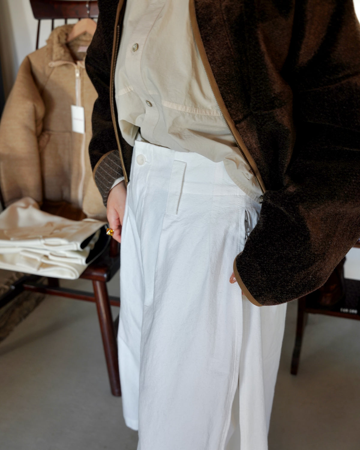 Nomàt /Layered Pants ［Feather Cotton］