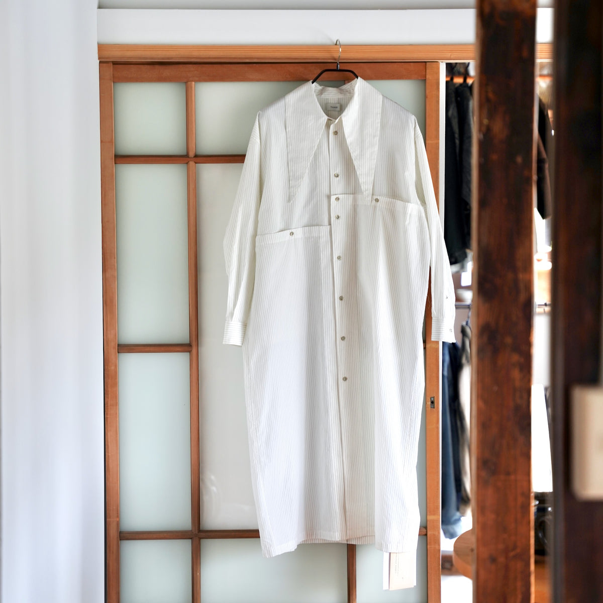 Nomàt /Tie Dress ［Silk Cotton Stripe］