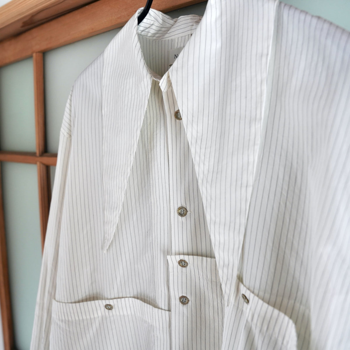 Nomàt /Tie Dress ［Silk Cotton Stripe］