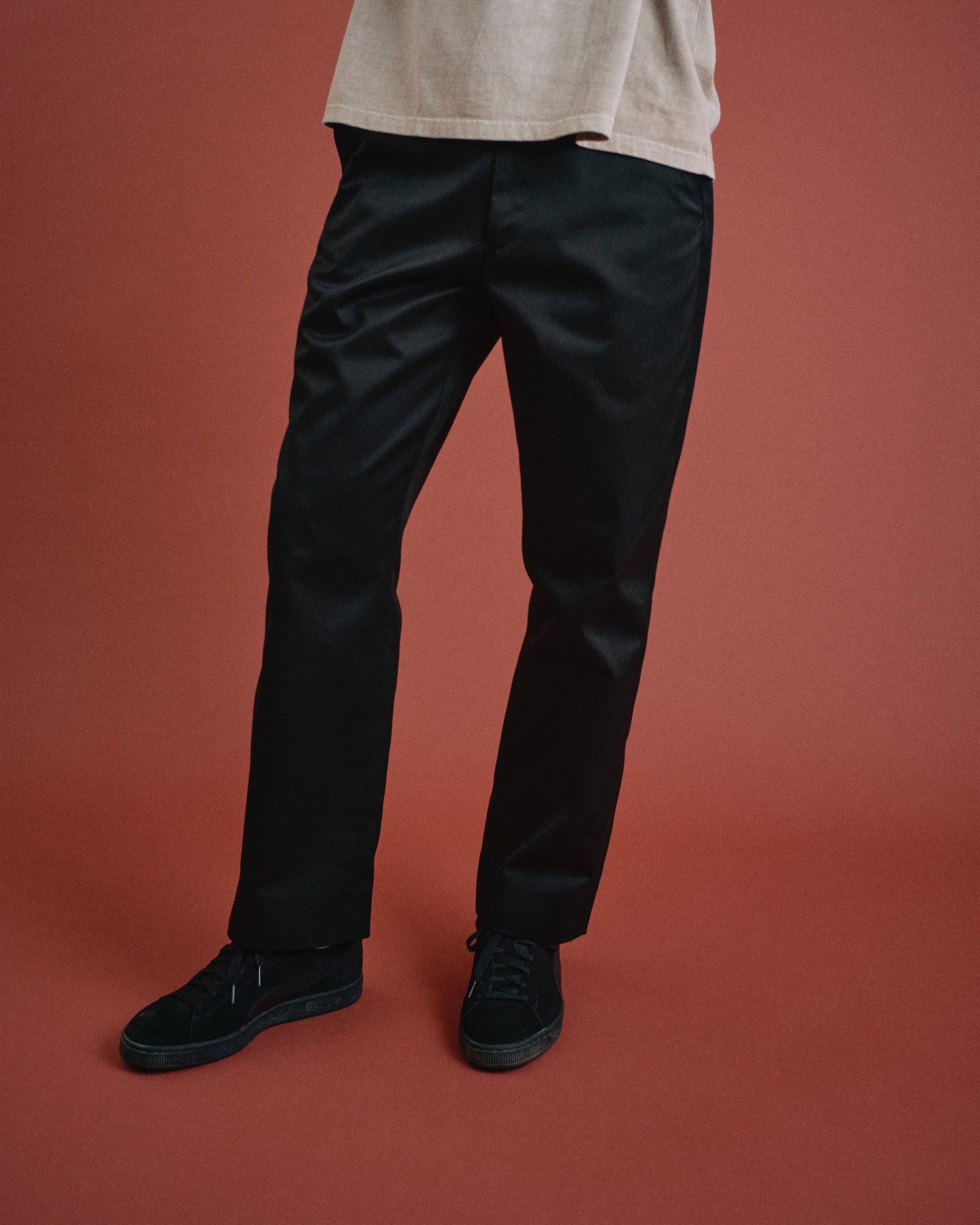 FOUNDOUR（ファウンダ) / TWILL WORK PANTS BLACK – éhn