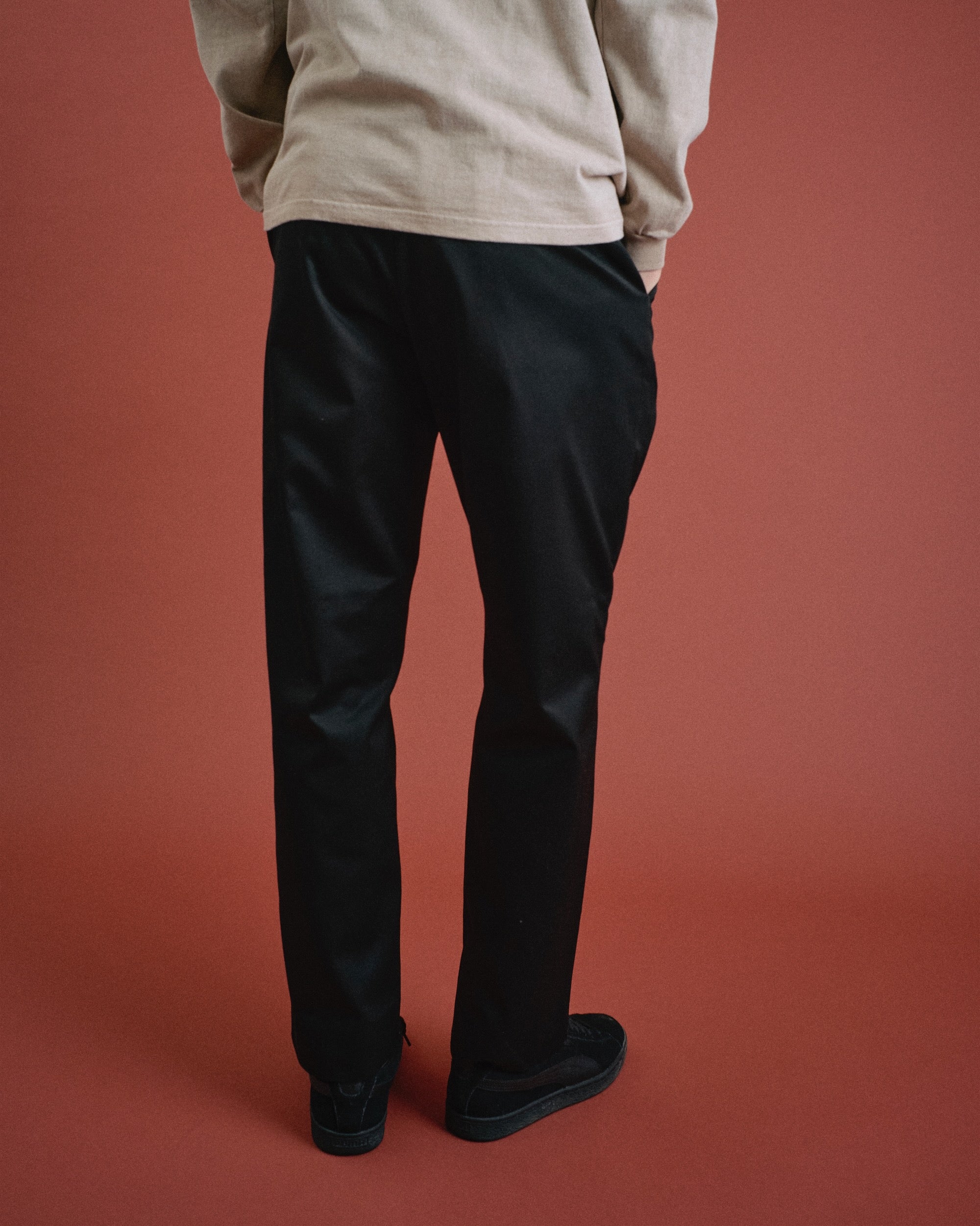 FOUNDOUR（ファウンダ) / TWILL WORK PANTS BLACK – éhn