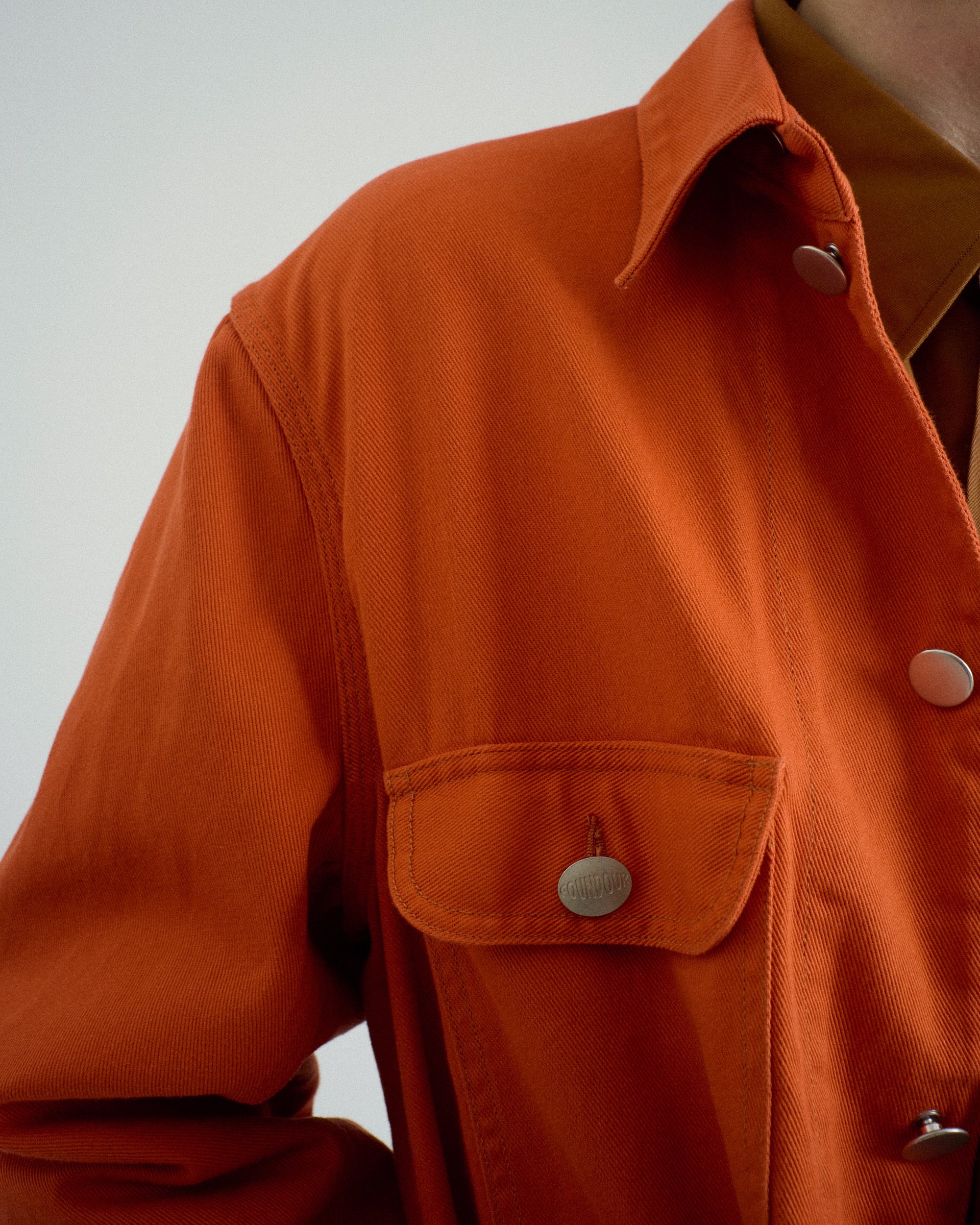 FOUNDOUR（ファウンダ) / WORK JACKET ORANGE – éhn